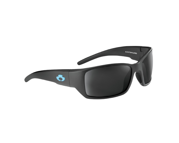 Blue Otter Polarized Big Creek Matte Black with Black Mirror