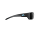 Blue Otter Polarized Big Creek Matte Black with Black Mirror