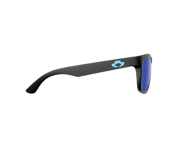 Blue Otter Sunglasses Cumberland Matte Black with LightPro Technology