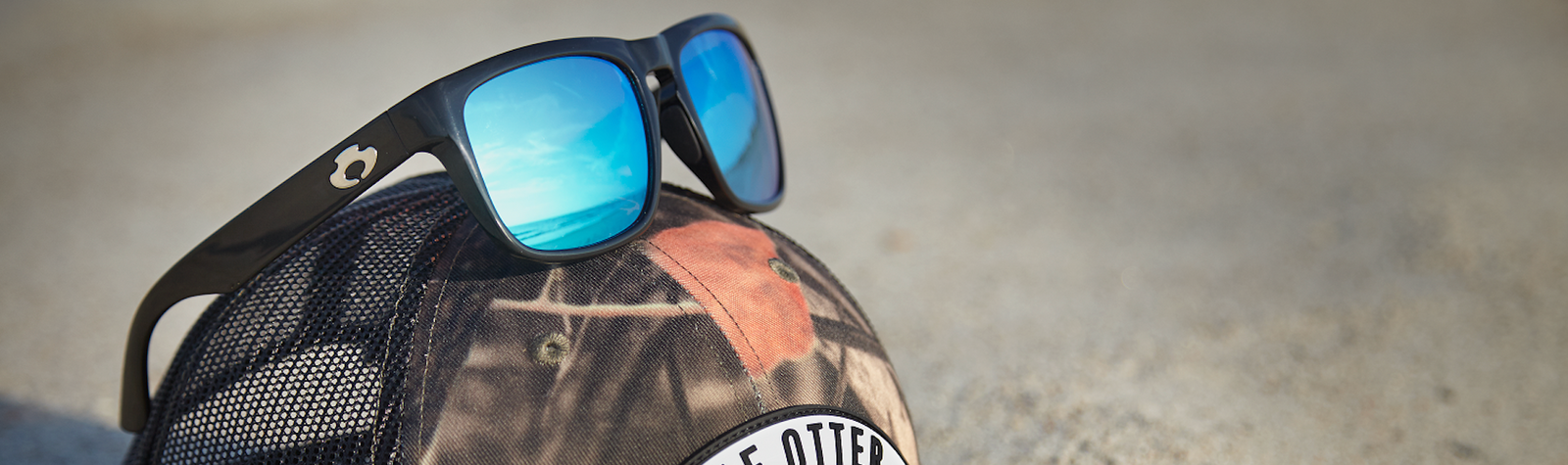Riley Green Edition Cumberland Sunglasses  Blue Otter Polarized – Blue  Otter Polarized™