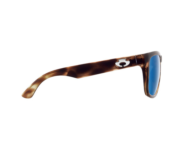 Cumberland Wet Maple Frames with Pacific Blue Lenses Blue Otter Polarized Sunglasses