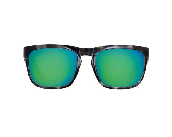 Riley Green Edition Cumberland Smoke Tortoise with Palm Green lenses from Blue Otter Polarized Sunglasses